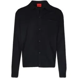 HUGO Overshirt SAN JORDAN dunkelblau   L Herren
