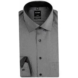 OLYMP Hemd Modern Fit grau   39 Herren