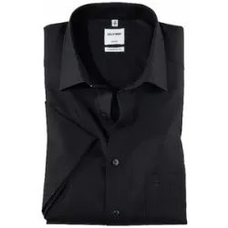 OLYMP Hemd Regular Fit  schwarz   43 herren