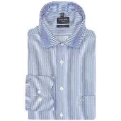 OLYMP Hemd Modern Fit  blau   40 Herren