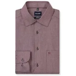 OLYMP Hemd Modern Fit  beere   41 Herren