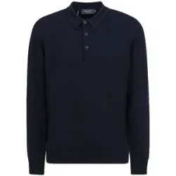 MAERZ Polo-Pullover blau   56 Herren