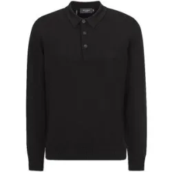 MAERZ Polo-Pullover schwarz   50 Herren