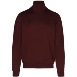 MAERZ Rollkragenpullover  dunkelrot   54 Herren