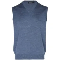 MAERZ Pullunder  blau   50 Herren