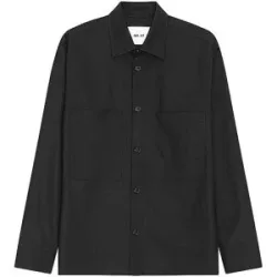 NN.07 Overshirt FREDDY schwarz   L Herren