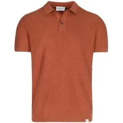 NOWADAYS Poloshirt  braun   XL herren
