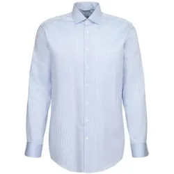 SEIDENSTICKER Hemd Regular Fit  hellblau   40 Herren