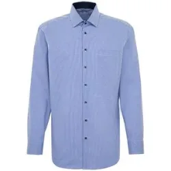 SEIDENSTICKER Hemd Regular Fit  dunkelblau   42 Herren
