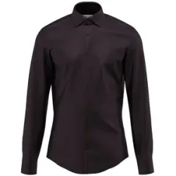SEIDENSTICKER Business Hemd Slim Fit schwarz   38 Herren