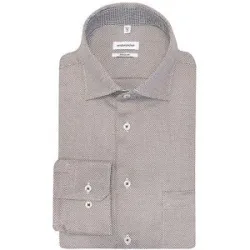 SEIDENSTICKER Hemd Regular Fit braun   41 herren