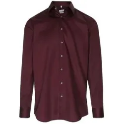 SEIDENSTICKER Hemd Regular Fit dunkelrot   44 Herren