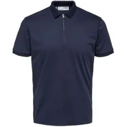 SELECTED Poloshirt  SLHFAVE   dunkelblau   M Herren