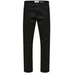 SELECTED Chino Slim Fit SLHSLIM schwarz   30/L30 herren