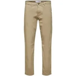 SELECTED Chino Slim Fit SLHSLIM beige   32/L34 herren