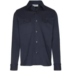 SELECTED Overshirt SLHJACKIE blau   M Herren