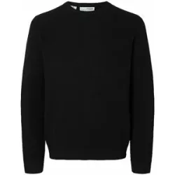 SELECTED Pullover SLHROSS schwarz   L herren