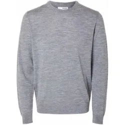 SELECTED Pullover SLHTRAY grau   XL Herren