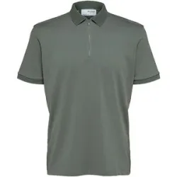 SELECTED Poloshirt SLHFAVE olive   S Herren
