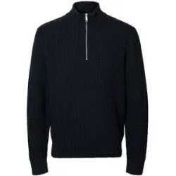 SELECTED Troyer Pullover  dunkelblau   XXL herren