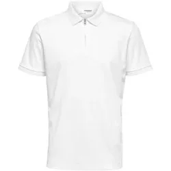 SELECTED Poloshirt SLHFAVE weiss   XXL Herren