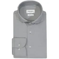 PROFUOMO Hemd Japanese Knitted olive   40 Herren