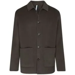 PROFUOMO Overshirt  dunkelgrün   S Herren