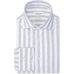 PROFUOMO Leinenhemd hellblau   39 herren