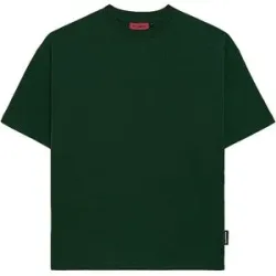 PROHIBITED T-Shirt Oversized Fit dunkelgrün   XL Herren