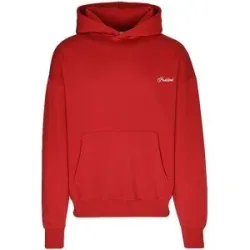 PROHIBITED Kapuzensweater - Hoodie dunkelrot   M Herren
