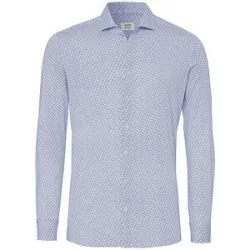 Pure Hemd Slim Fit  hellblau   42 Herren