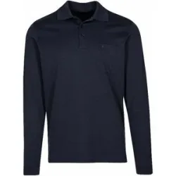 RAGMAN Poloshirt blau   4XL Herren