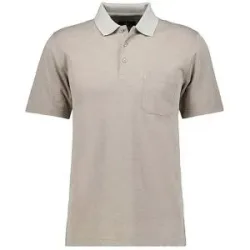 RAGMAN Poloshirt FISHNET beige   S herren