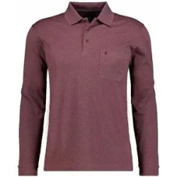 RAGMAN Poloshirt  dunkelrot   XXL Herren