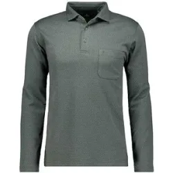 RAGMAN Poloshirt  dunkelgrün   XXXL Herren