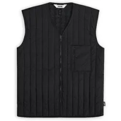 RAINS Steppgilet BANJA LINER schwarz   S herren