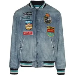 REPLAY Jeansjacke MONTE-CARLO hellblau   L herren