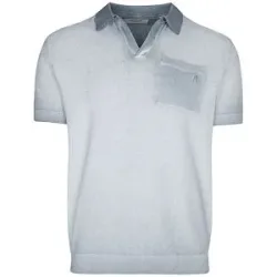 REPLAY Poloshirt  blau   L herren