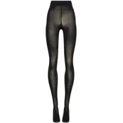 WOLFORD Feinstrumpfhose VELVET DE LUXE 66 admiral dunkelblau   L Damen