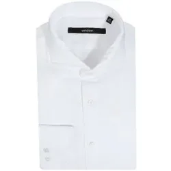 WINDSOR Hemd Slim Fit  weiss   40 herren