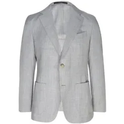 WINDSOR Sakko 13 TRAVEL2-W hellgrau   48 Herren