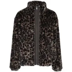 COVERED Jacke in Felloptik CHLOE 2 braun   XS Damen
