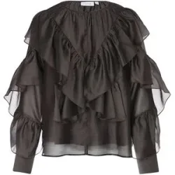 COMMA Bluse  braun   44 Damen