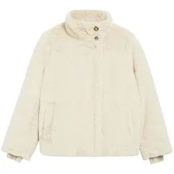 COMMA Jacke in Felloptik  beige   44 Damen