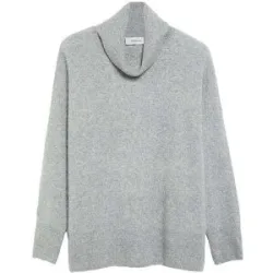 COMMA Rollkragenpullover  grau   L Damen