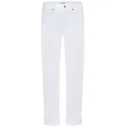 CAMBIO Jeans Straight Fit GAIA RELAXED weiss   34/L30 damen