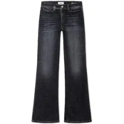 CAMBIO Jeans Flared Fit FABIENNE POCKET grau   32/L33 damen