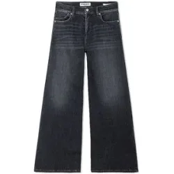 CAMBIO Jeans Wide Leg PALAZZO FLARE grau   38/L33 damen