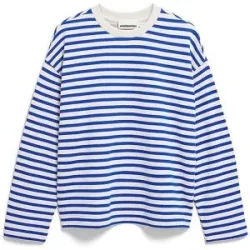ARMEDANGELS Sweater Oversized Fit FRANKAA  STRIPES creme   XS Damen