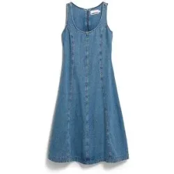 ARMEDANGELS Midikleid  blau   S damen